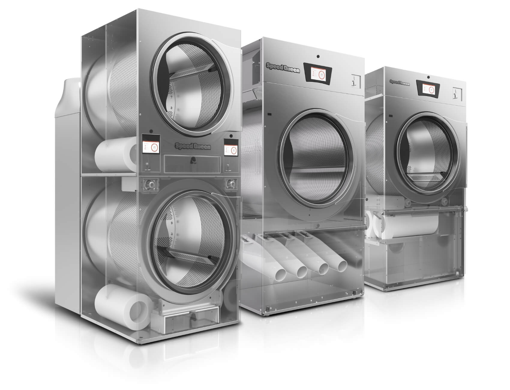 environmental-inline Rendering of Speed Queen machines with ProCapture lint-capturing technology