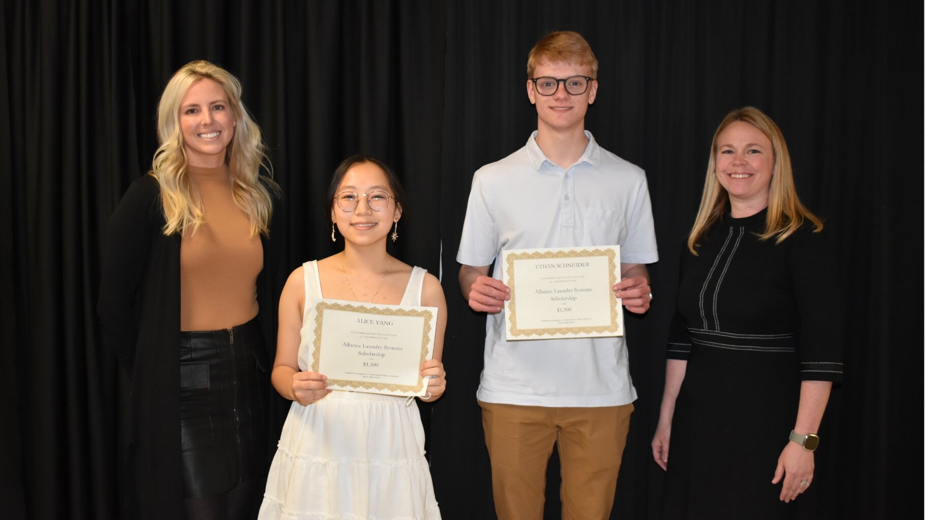Alliance Laundry Cares 2022 scholarship winners